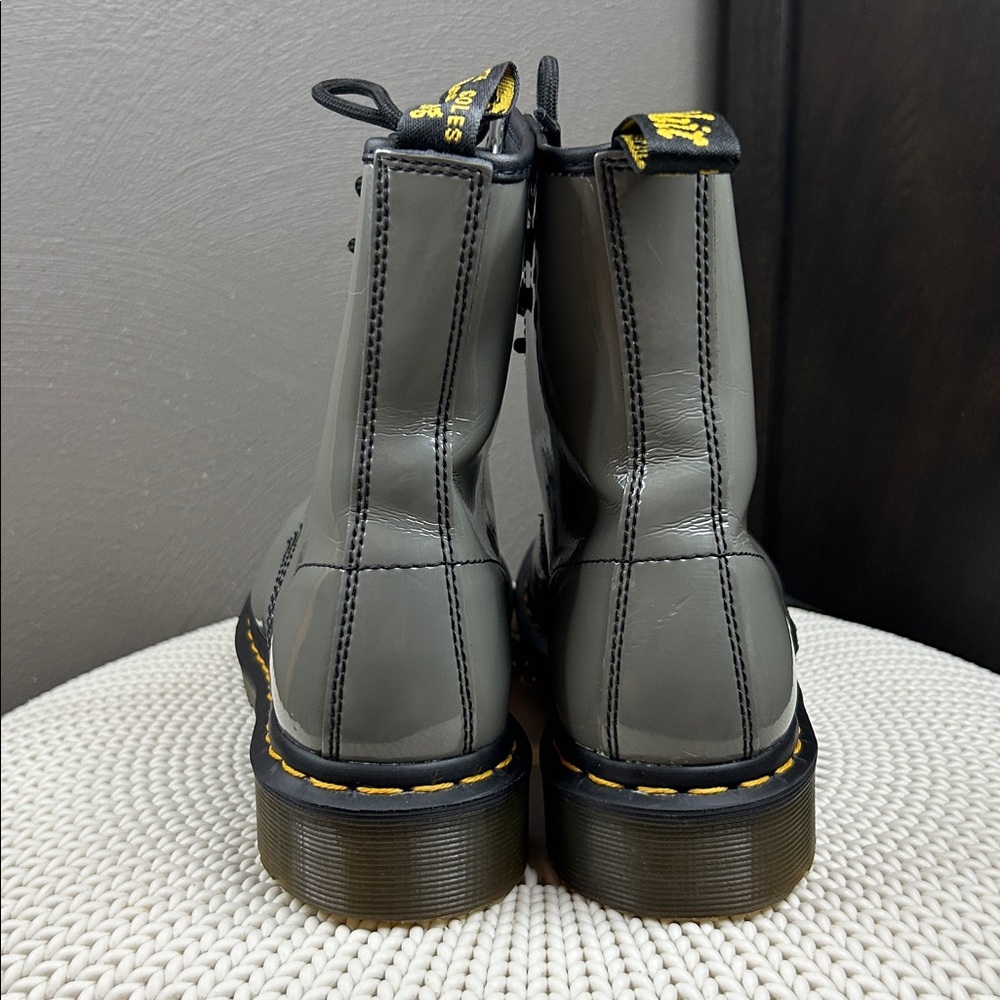 Dr. Martens 1460 Rainbow Patten Leather Boot - Picture 5 of 10